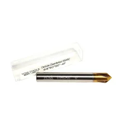 Fazownik węglikowy VHM Fi 8 x 60  90 stopni